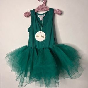 NWT authentic iloveplum BAE tutu - Everleigh green size 6Y